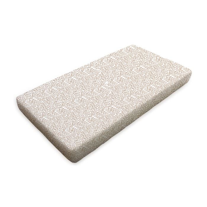 Babyhood Amani Bebe Jersey Cotton Compact Fitted Sheet - Reed