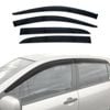 AUSGO Weather Shields for Toyota Corolla Hatch 2001-2007 Weathershields Window Visors Wind Deflectors