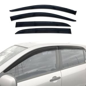 AUSGO Weather Shields for Toyota Corolla Hatch 2001-2007 Weathershields Window Visors Wind Deflectors