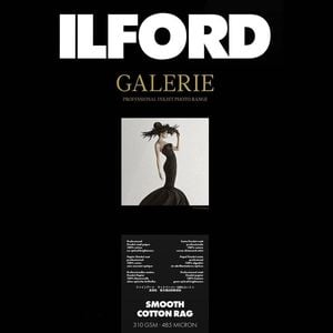 Ilford Galerie Smooth Cotton Rag 310gsm 6x4 50 Sheets