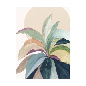 Artey | Sunny Bright Leaves II - Stretched Canvas - Stretched Canvas - 45 x 60cm