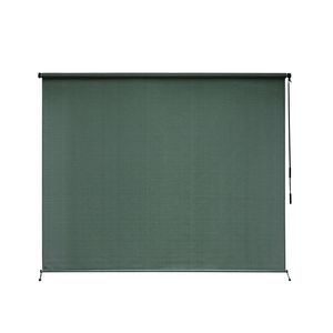 Coolaroo 2.4x2.4m Olive Green Crank Operated Outdoor Blind