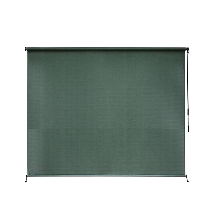 Coolaroo 2.4x2.4m Olive Green Crank Operated Outdoor Blind