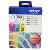 Brother LC-135XL Colour Value Pack  3 Cartridges
