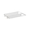 Flexi Storage Wardrobe 560 x 60 x 588mm White Mesh Shoe Rack