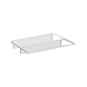 Flexi Storage Wardrobe 560 x 60 x 588mm White Mesh Shoe Rack