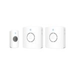 Arlec Premium 38 Sound Battery Powered Wireless Door Chime - Twin Pack