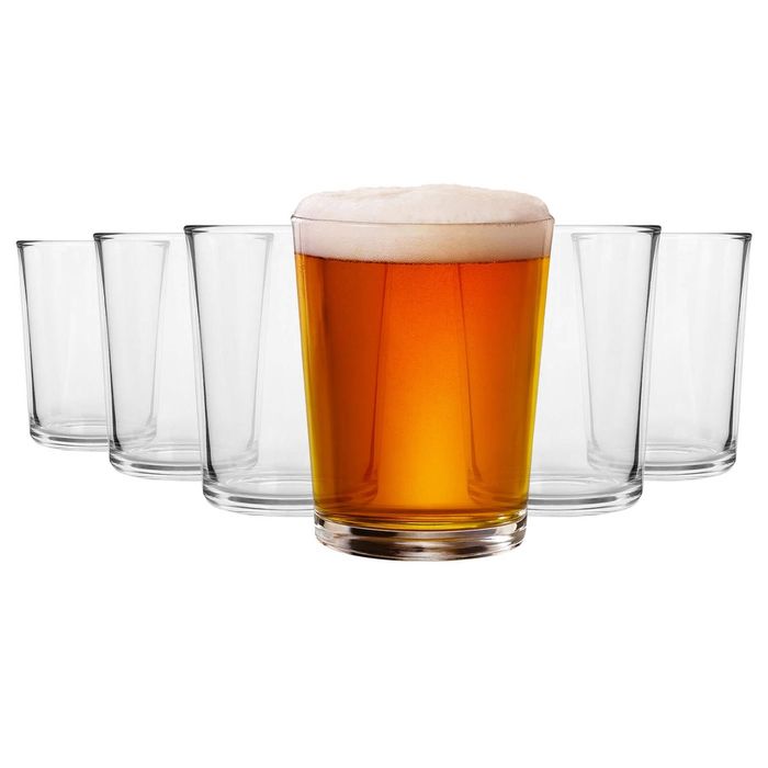 Argon Tableware Islington Pint Beer Glasses - 568ml (20oz) - Pack of 6