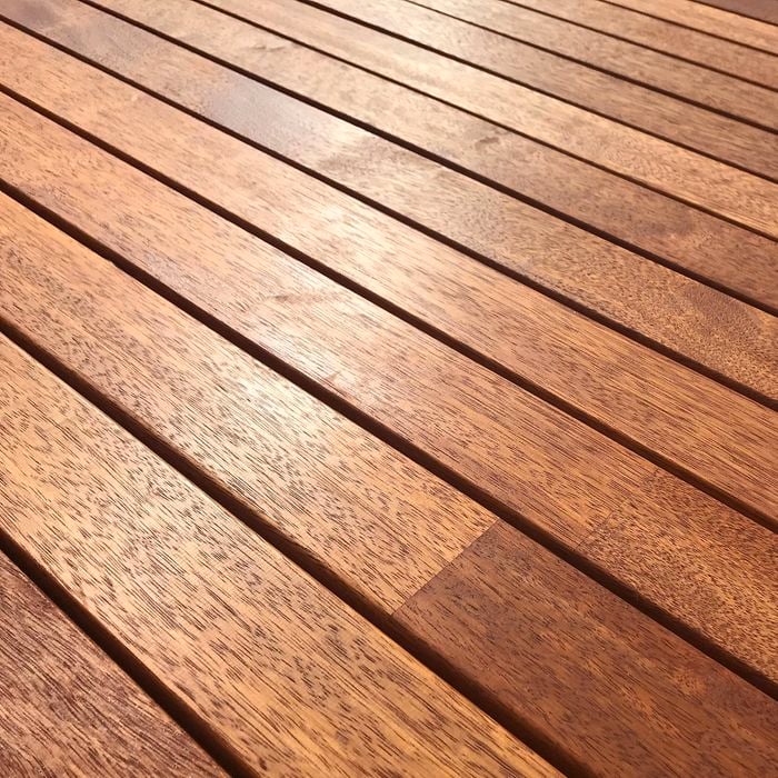 SpecRite 90 x 19mm 5.7m Merbau Joined Set Length Pre-Oiled Decking