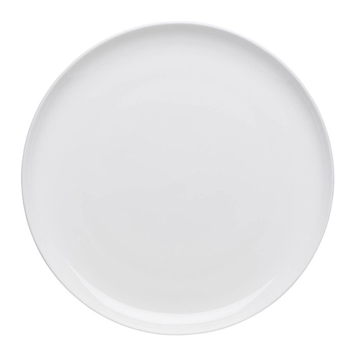 Ecology 27cm Canvas Dinner Plate Coupe Dinnerware - White