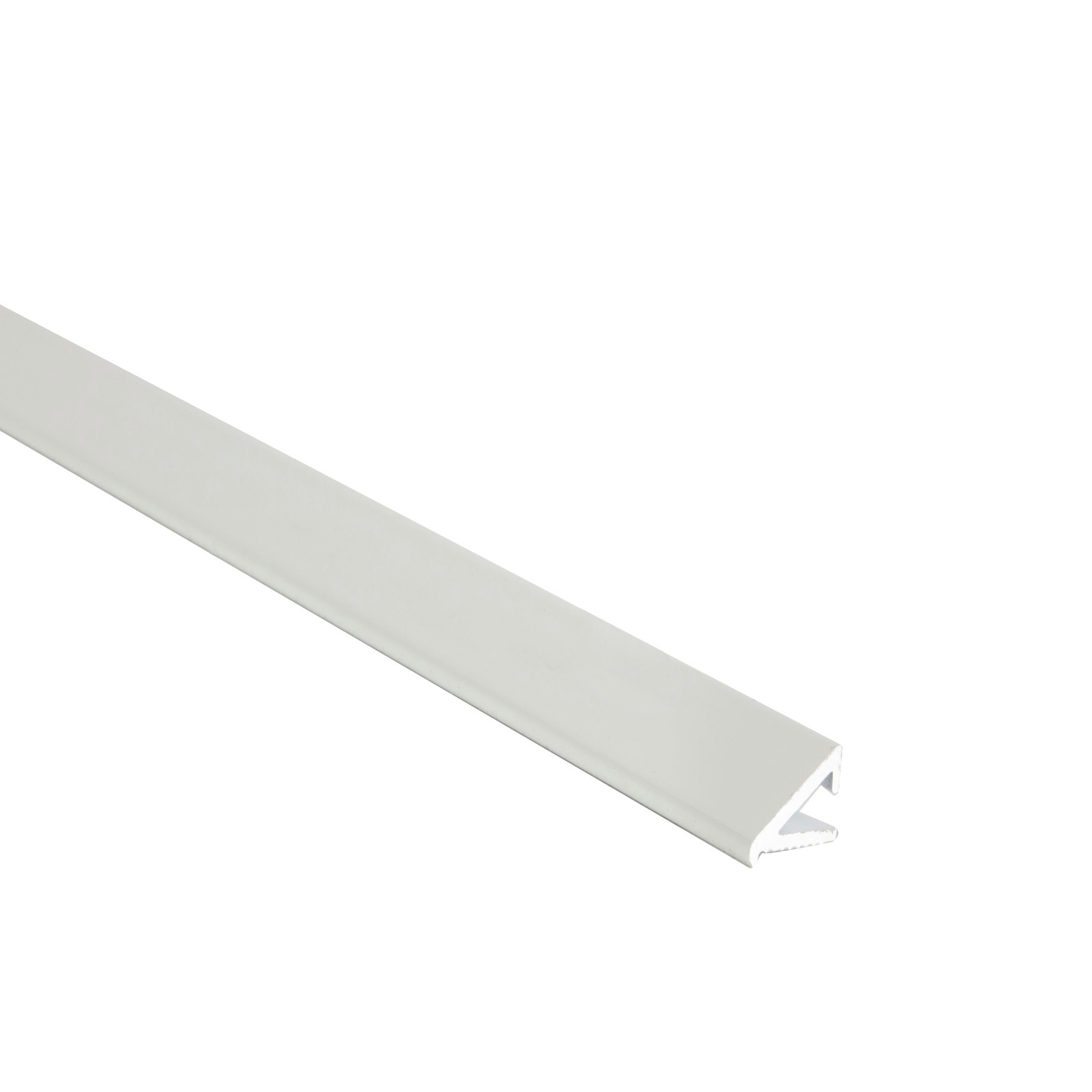 QEP 10mm x 2.5m White Afterfit Tile Trim