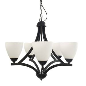 Oriel Lighting Roxby 5 Light Traditional Metal Pendant Light