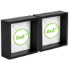 Nicola Spring 2 Piece Box Photo Frame Set - 6 X 6 Square Acrylic Frame