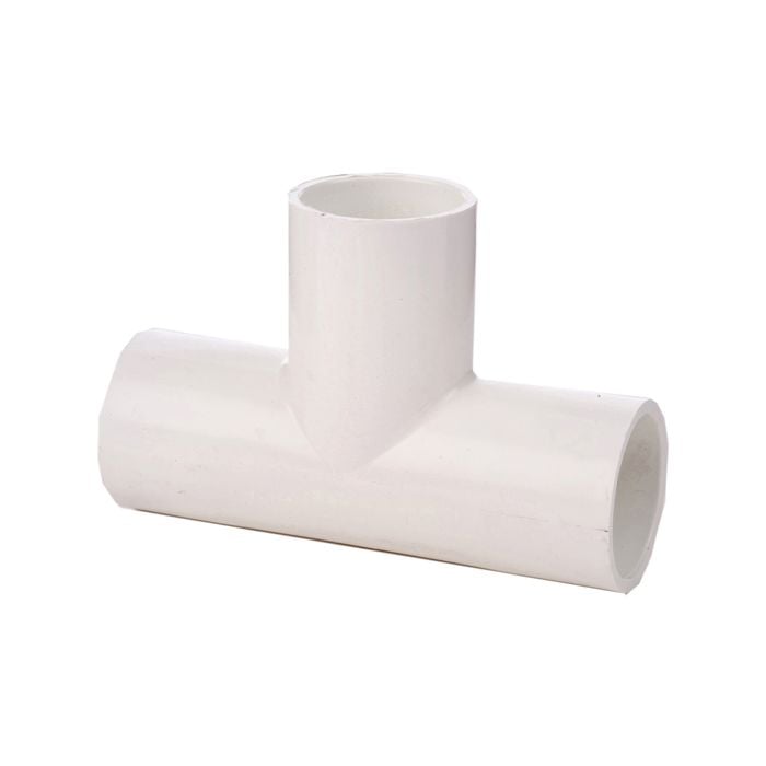 Marley 90° Tee 65mm PVC Pressure Plain