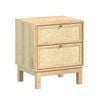 Cosmoliving Ballina 2 Drawer Bedside Table