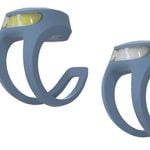 Knog Frog V3 Rechargeable Twinpack Bike Lights New Denim Blue
