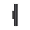 Brilliant 23cm Black Artisan Architectural Up-Down Spot Light