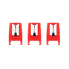 Victrola 3 Pack Needles Replacement - Red