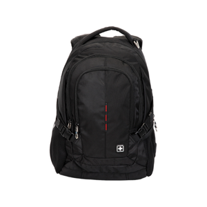 SUISSEWIN Swiss waterproof 15.6" laptop School Travel Bag -Black