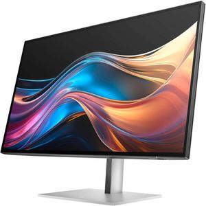 HP 727pq 27" Class WQHD LED Monitor - 16:9 - Natural Silver - 27" Viewable - In-plane Switching (IPS) Black Technology
