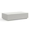 Plade 130cm Rectangular Grey Coffee Table in Concrete Living Room
