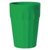 Olympia Kristallon Polypropylene Tumblers Green 253.8ml 12 Pack Drinking Glasses Reusable