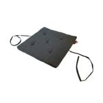 Mojo 40cm Black Chair Pad Outdoor Cushion
