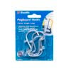 Zenith 25mm Zinc Plated Single Loop Pegboard Hook - 6 Pack