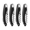 4pk Maxwell & Williams Cocktail & Co Waiters Corkscrew Steel Bottle Opener Blk
