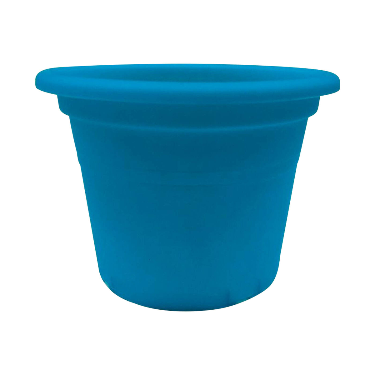 Moda 15cm Aqua Transparent Round Plastic Pot - Bunnings New Zealand