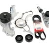 Drive Belt, Tensioner, Pulley & Water Pump Kit for Jeep Wrangler JK JL 3.6L ERB