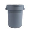 Jantex Bin Waste Container Heavy Duty Stackable Grey 80ltr 720x550x500mm Commercial Kitchen Storage