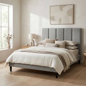 Ferraro Bed Frame - Effortless Tool-free Design Charcoal King