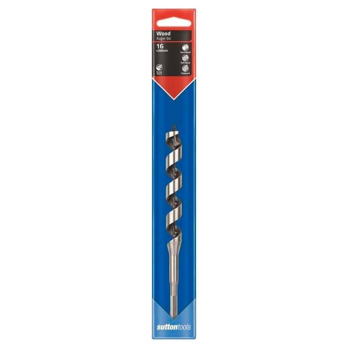 Sutton Tools 200 x 16mm Short Auger Bit