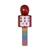 Art + Tech Wireless Bluetooth Karaoke Microphone Rechargeable Rainbow