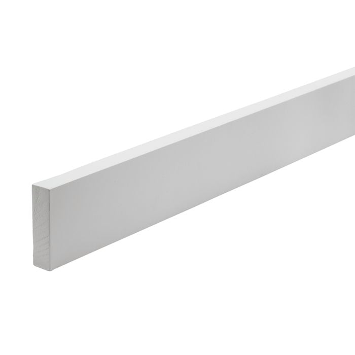 66 x 18mm 5.4m White Moulding Pine FJ Primed DAR