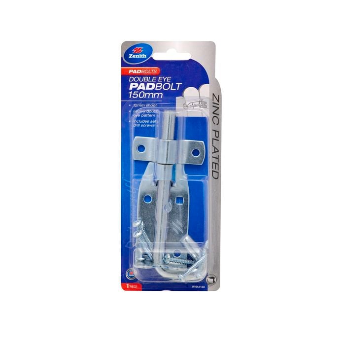 Zenith Double Eye Pad Bolt 150mm