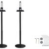 Speaker Stand Audio Holder Square Bracket Adjustable Height 83-162cm