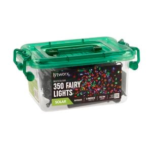 Lytworx Multicolour Solar Fairy Lights - 350 Pack