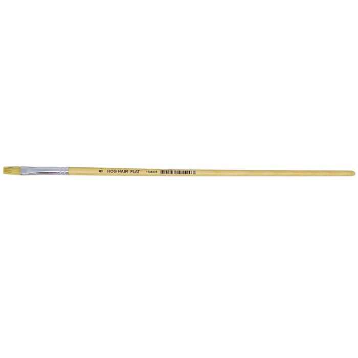 Practa Size 6 Hog Hair Paint Brush Flat