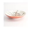 Tokyo Design Studio Seafood Deep Plate Stylish 21.5x5cm Lobster Red