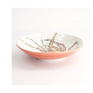 Tokyo Design Studio Seafood Deep Plate Stylish 21.5x5cm Lobster Red