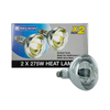 Nelson 275W ES Heat Lamp - 2 Pack