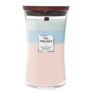 WoodWick Trilogy Scented Wax Candle Large 11.7cm - Oceanic