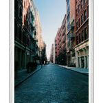 Galrie Urban Street View - Architectural Photography Art Photography Print, White Frame, A2 42 x 60cm (16 x 24inch)