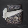 3D Gold Leaf Pattern Quilt Cover Set Bedding Set Pillowcases  12