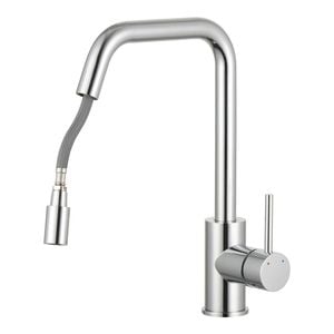 Estilo Chrome Side Lever Pull Down Sink Mixer