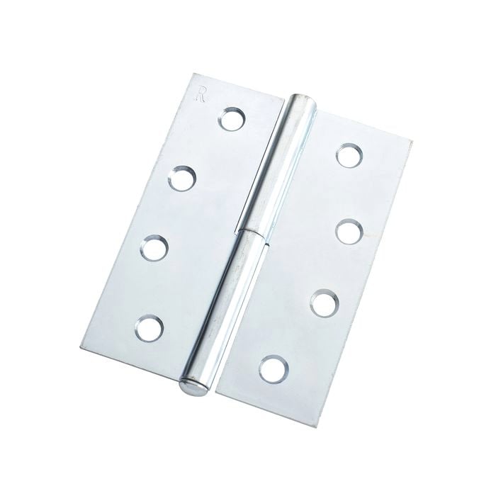 Lane 100mm Zinc Plated Right Hand Lift Off Hinge - 20 Pack