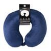 Milano Decor Memory Foam Travel Neck Pillow With Clip Blue