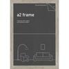 Impact Rock Merchandise Classic Photo/Picture Frame Ash/Dark Oak Fits A2